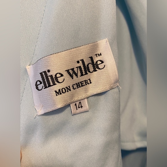 New Unaltered Ellie Wilde Prom/Grad Dress - size 14 - Picture 7 of 9
